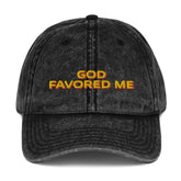 God Favored Me Hat EternalTees Black